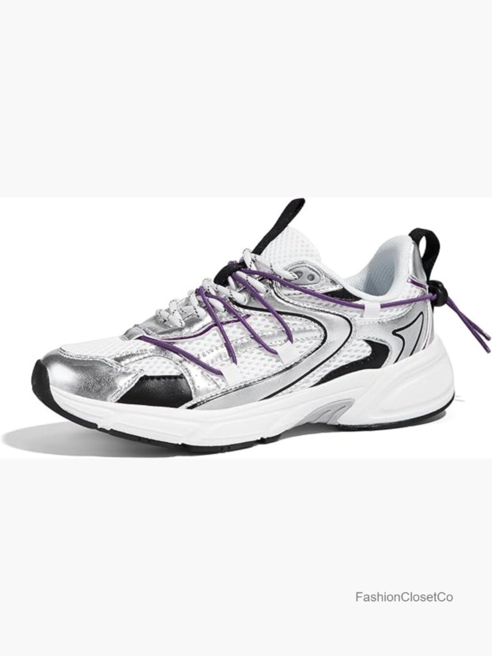 Women's Fashion Walking Shoes Mesh Athletic Sneakers Lace-Up